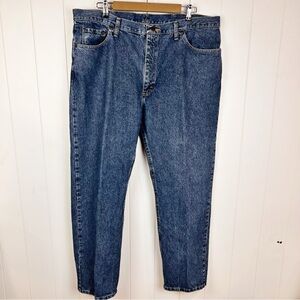 Wrangler Jeans Men's 42 X 30 Medium Wash Regular Fit Rigid Denim 100% Cotton
